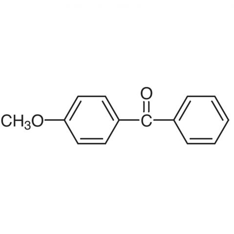 4-Methoxybenzophenone 化学構造