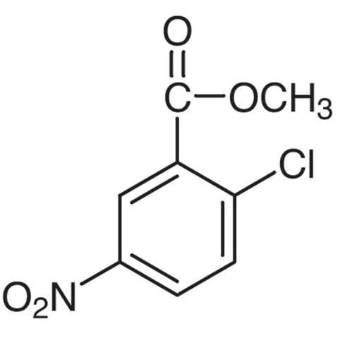 Methyl 2-Chloro-5-nitrobenzoate Chemische Struktur