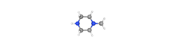 1-Methylpiperazine dihydrochloride 化学構造