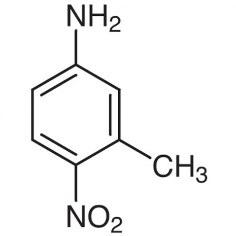 3-Methyl-4-nitroaniline Chemische Struktur