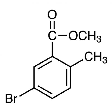 Methyl 5-bromo-2-methylbenzoate 化学構造