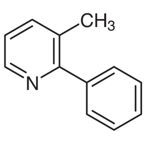 3-Methyl-2-phenylpyridine 化学構造