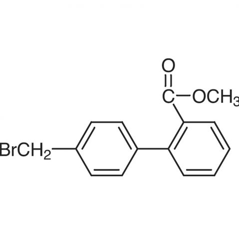 Methyl 2-[4-(Bromomethyl)phenyl]benzoate Chemical Structure