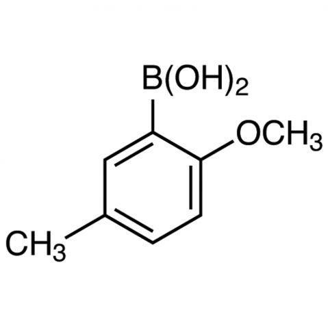 2-Methoxy-5-methylphenylboronic acid (contains varying amounts of Anhydride) Chemical Structure