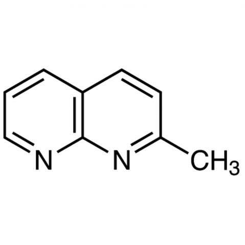 2-Methyl-1,8-naphthyridine Chemische Struktur