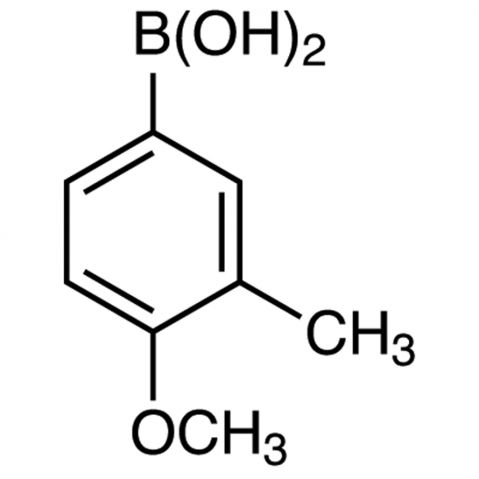 4-Methoxy-3-methylphenylboronic acid (contains varying amounts of Anhydride) Chemical Structure