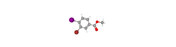 Methyl 3-bromo-4-iodobenzoate Chemical Structure