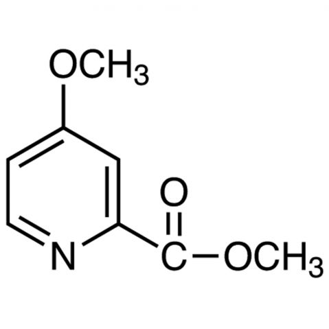 4-Methoxy-pyridine-2-carboxylic acid methyl ester 化学構造