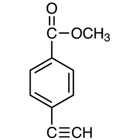 Methyl 4-ethynylbenzoate Chemical Structure