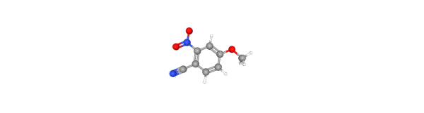 4-Methoxy-2-nitrobenzonitrile التركيب الكيميائي