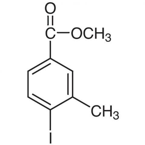 Methyl 4-Iodo-3-methylbenzoate 化学構造