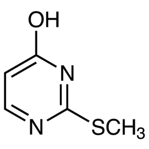 2-Methylthio-4-pyrimidinol Chemical Structure