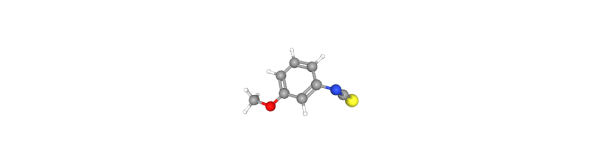 3-Methoxyphenyl isothiocyanate Chemische Struktur