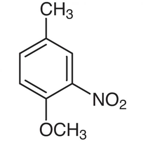 4-Methoxy-3-nitrotoluene التركيب الكيميائي