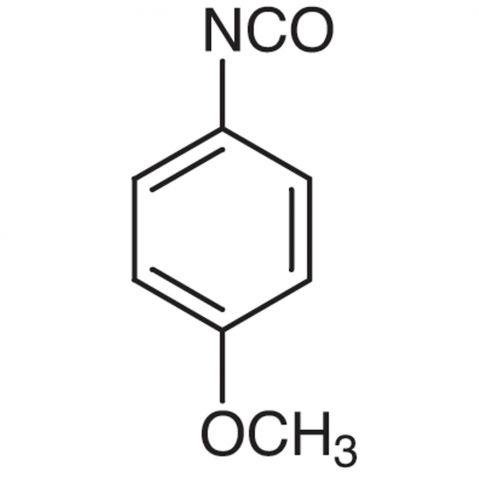 4-Methoxyphenyl Isocyanate Chemical Structure