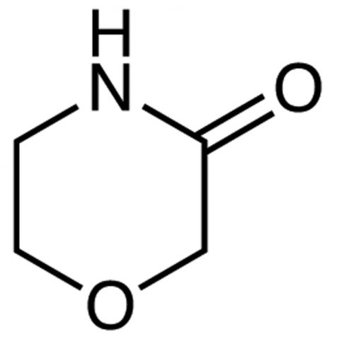 3-Morpholinone Chemical Structure