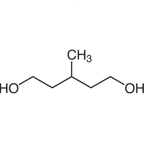 3-Methyl-1,5-pentanediol Chemical Structure