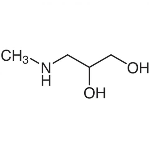 3-Methylamino-1,2-propanediol Chemical Structure