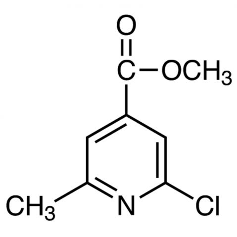 Methyl 2-Chloro-6-methylisonicotinate Chemical Structure