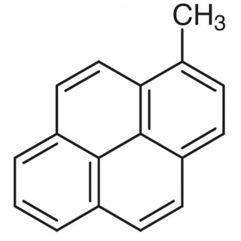 1-Methylpyrene Chemische Struktur