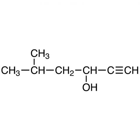 5-Methyl-1-hexyn-3-ol 化学構造