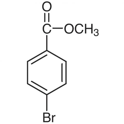 Methyl 4-Bromobenzoate التركيب الكيميائي