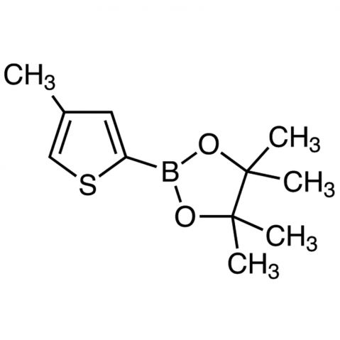 4-Methyl-2-(4,4,5,5-tetramethyl-1,3,2-dioxaborolan-2-yl)thiophene Chemical Structure