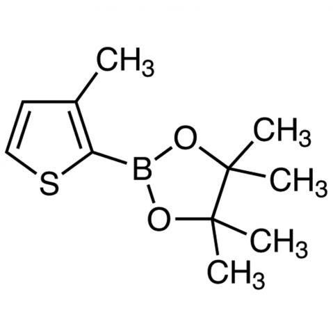 3-Methyl-2-(4,4,5,5-tetramethyl-1,3,2-dioxaborolan-2-yl)thiophene Chemical Structure