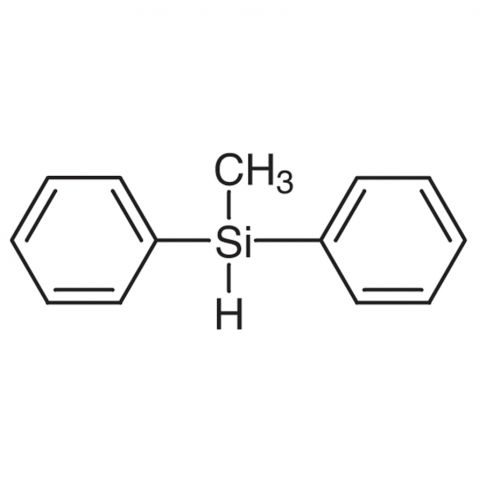 Methyldiphenylsilane Chemische Struktur