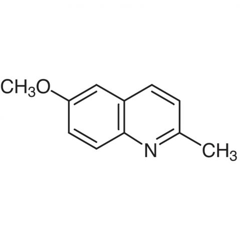 6-Methoxy-2-methylquinoline Chemical Structure