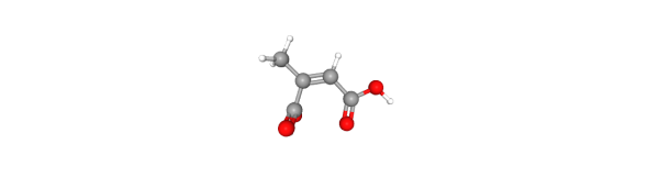 Mesaconic Acid Chemical Structure