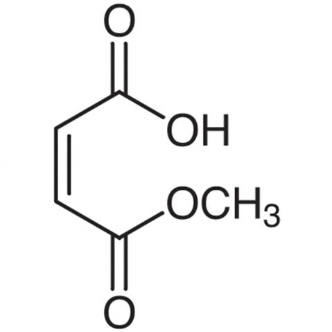 Monomethyl Maleate 化学構造