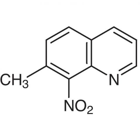 7-Methyl-8-nitroquinoline التركيب الكيميائي