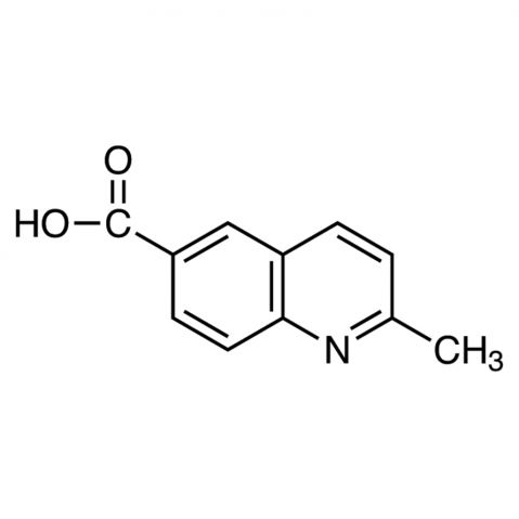 2-Methylquinoline-6-carboxylic Acid Chemical Structure