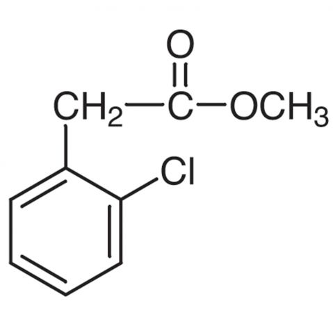 Methyl (2-Chlorophenyl)acetate Chemische Struktur