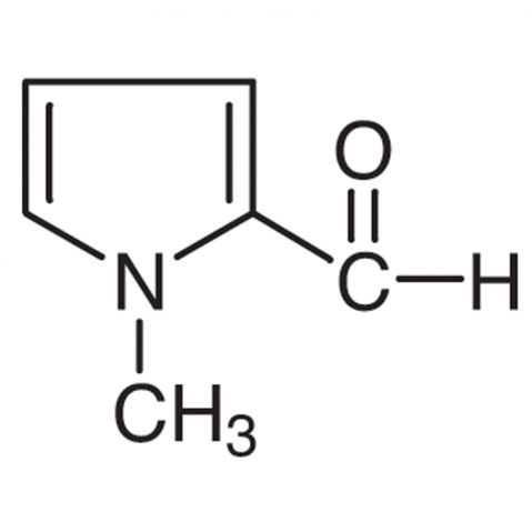 1-Methyl-2-pyrrolecarboxaldehyde 化学構造