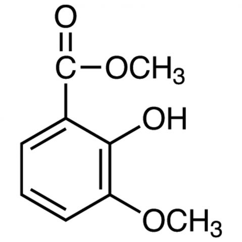 3-Methoxysalicylic Acid Methyl Ester 化学構造