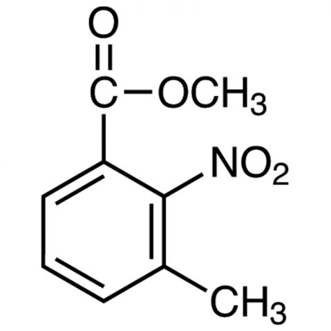 Methyl 3-Methyl-2-nitrobenzoate Chemical Structure