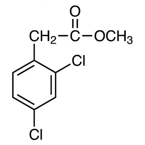 Methyl 2,4-Dichlorophenylacetate 化学構造