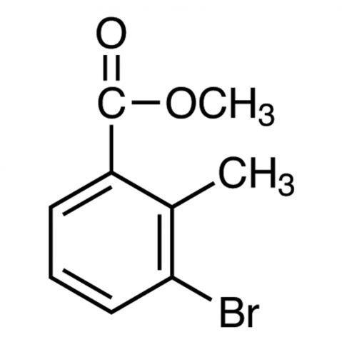 Methyl 3-Bromo-2-methylbenzoate Chemische Struktur