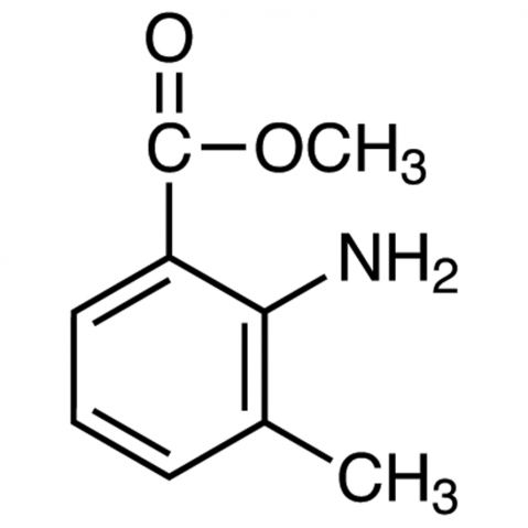 Methyl 2-Amino-3-methylbenzoate 化学構造