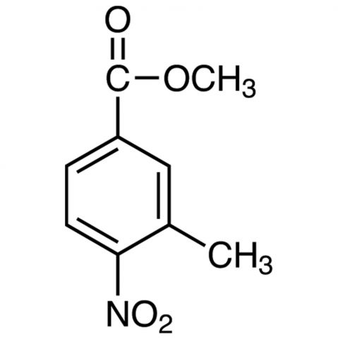 Methyl 3-Methyl-4-nitrobenzoate Chemical Structure