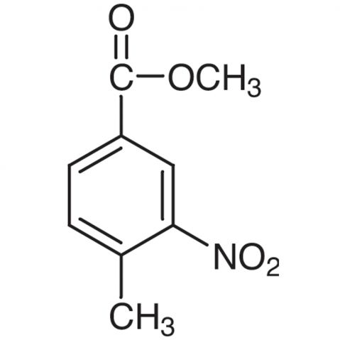 Methyl 4-Methyl-3-nitrobenzoate Chemical Structure