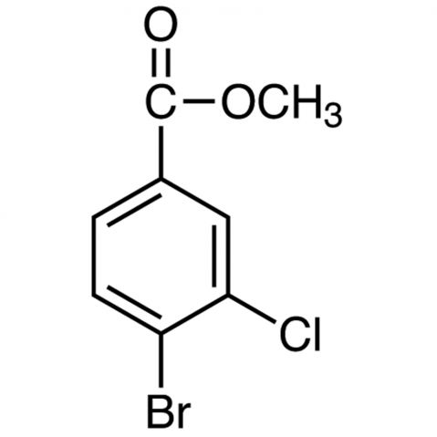 Methyl 4-Bromo-3-chlorobenzoate Chemical Structure