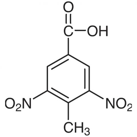 4-Methyl-3,5-dinitrobenzoic Acid Chemical Structure