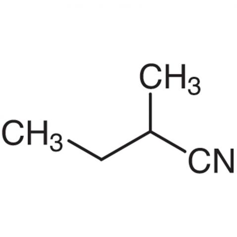 2-Methylbutyronitrile Chemical Structure