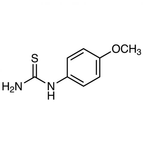 (4-Methoxyphenyl)thiourea Chemical Structure