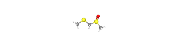 Methyl (Methylsulfinyl)methyl Sulfide Chemical Structure