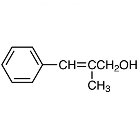 2-Methyl-3-phenyl-2-propen-1-ol Chemical Structure