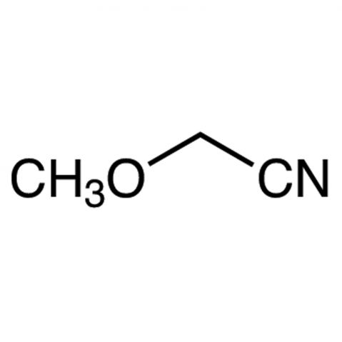 Methoxyacetonitrile 化学構造